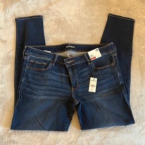 Express low rise legging jeans